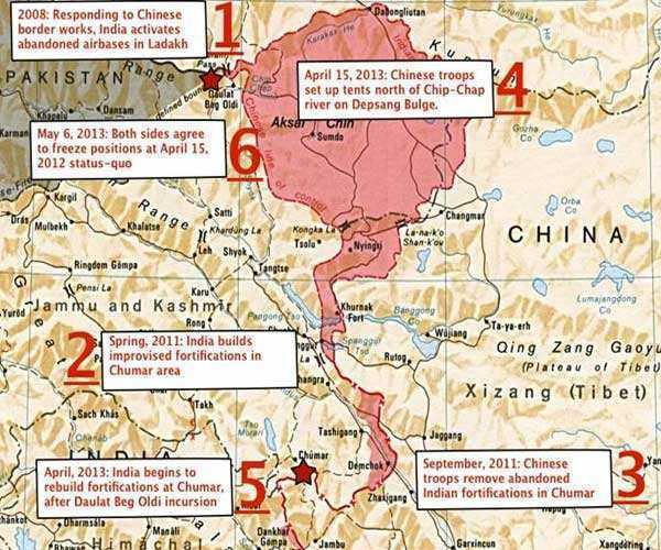 中印對峙最新態(tài)勢分析，涉政問題的深度解讀