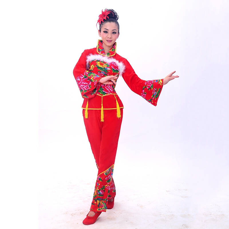秧歌服裝最新款2015，時(shí)尚與傳統(tǒng)的完美融合風(fēng)采