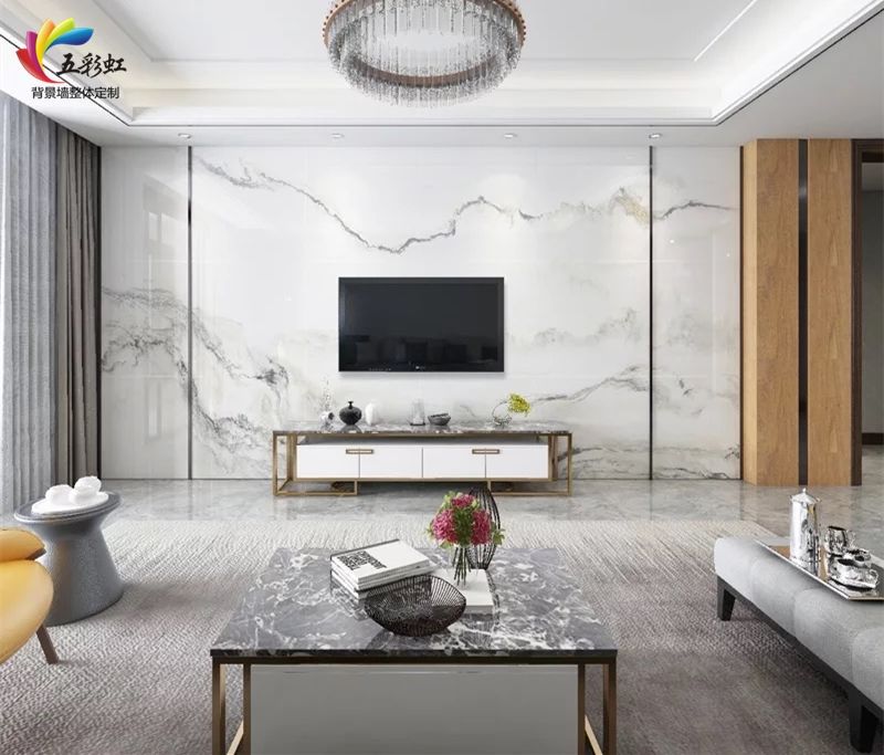 微晶石電視墻最新款，時(shí)尚家居的炫酷首選
