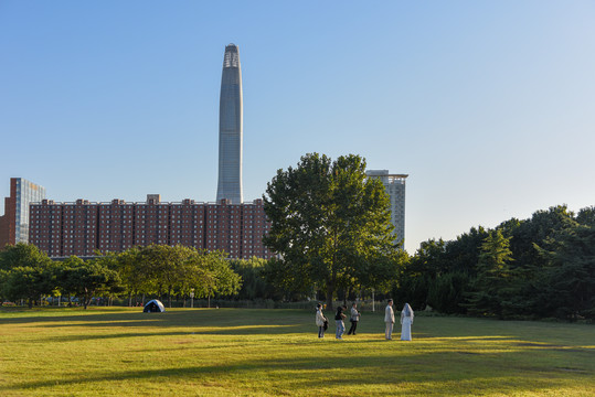 天津新公園亮相，城市綠肺開啟新篇章